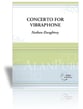 CONCERTO FOR VIBRAPHONE AND PERCUSSION ENSEMBLE cover